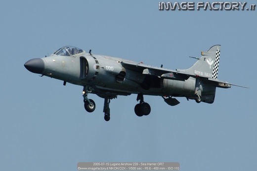 2005-07-15 Lugano Airshow 229 - Sea Harrier GR7